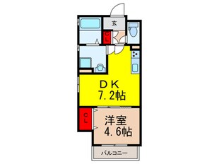 ラルーチェ庄内西町の物件間取画像